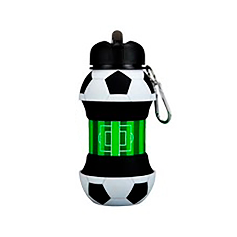 Botella De Agua Futbol Plegable